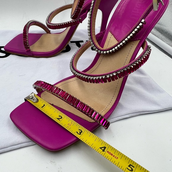 Beautiful/ high-quality Schutz shoes gorgeous color hot pink size 6 almost new - Picture 11 of 11